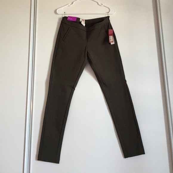 Merona, Olive colored, fitted slacks