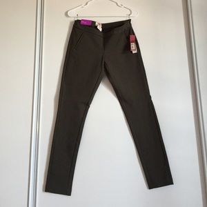 Merona, Olive colored, fitted slacks