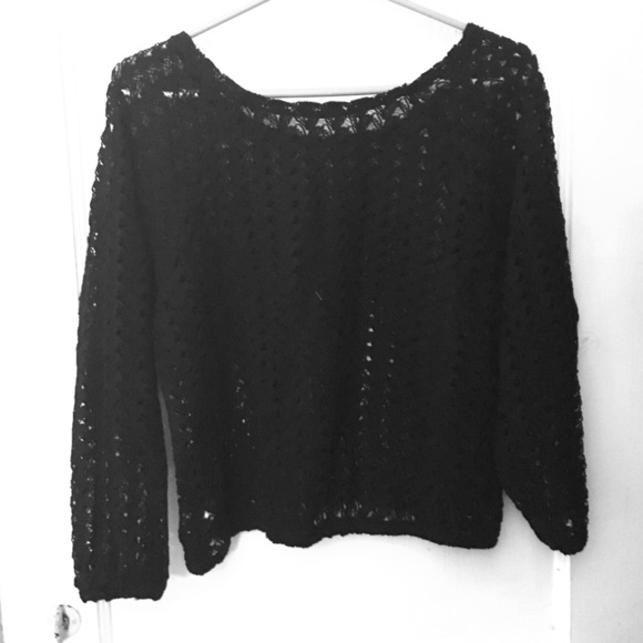Black sweater