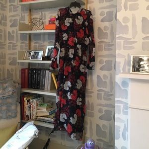 Zara Floral Dress. Brand New