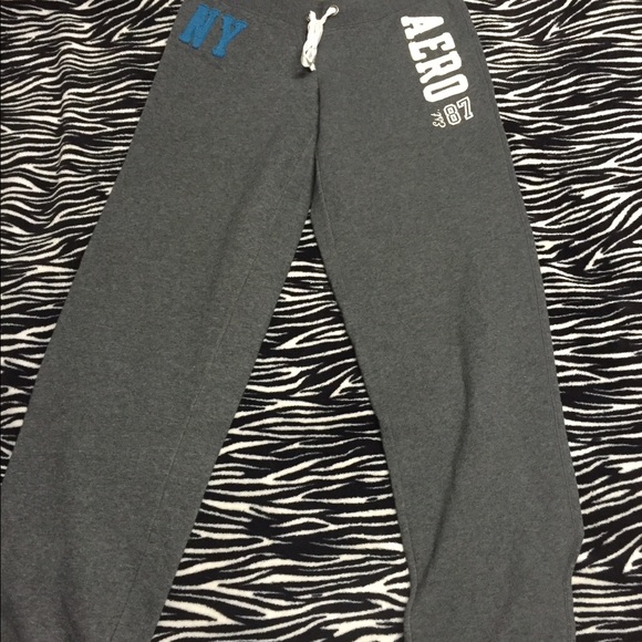 Gray joggers Aeropostale