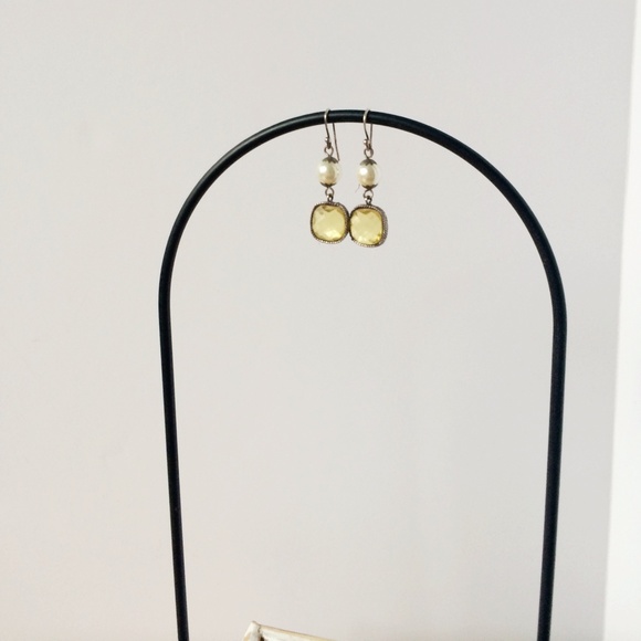 Pearl and Silver Earrings