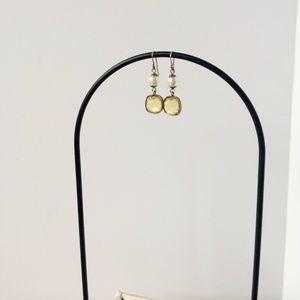 Pearl and Silver Earrings