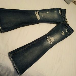 Abercrombie & Fitch Distressed Jeans