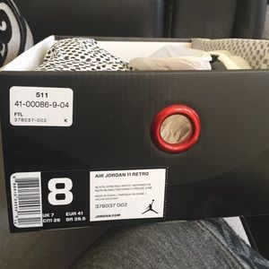 Brand new limited edition size 8 air Jordan's
