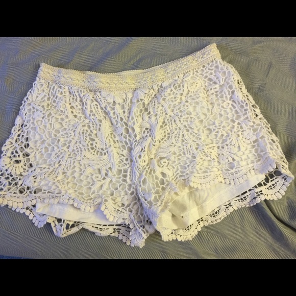 Floral printed shorts