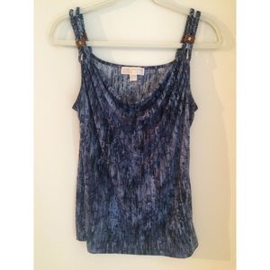 Blue Michael Kors Tank Size Small
