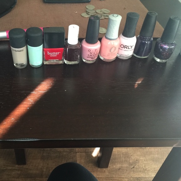 Nail polish lot!!! Mac opi butter London orly!!