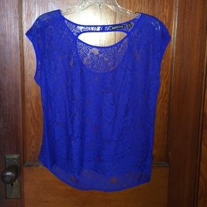 Loose fitting lace top