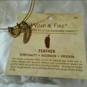 Wind & Fire Feather Bracelet