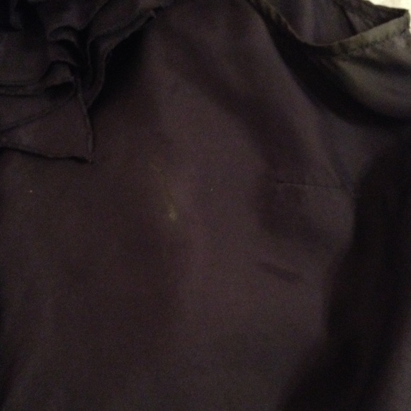 LAST CHANCE J.CREW Silk Ruffle Neck Button Blouse - Picture 4 of 4