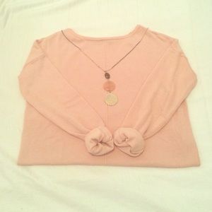 Essential pale pink sweater