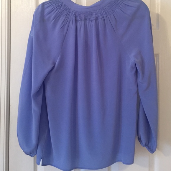 Lilly Pulitzer silk Elsa.  Small.  Iris blue. - Picture 4 of 4