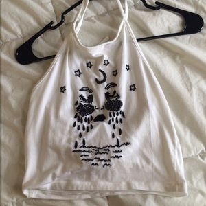 Pac sun graphic halter