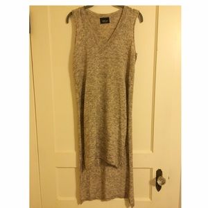 Zara Knit Hi-Low Sleeveless Sweater