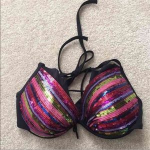 Victoria's Secret sequenced Bathing Suit Top