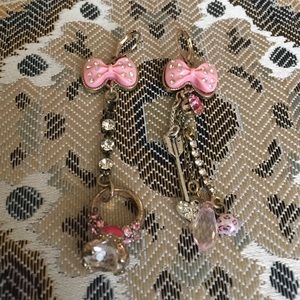 Betsey Johnson dangle earrings