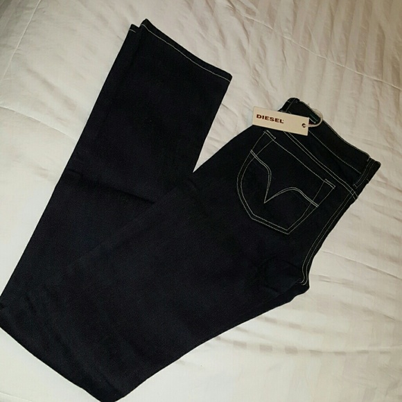 Diesel Denim Skinny/Straight Leg Jeans