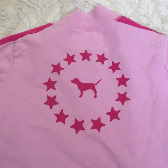 Victoria secret pink zip up jacket - Picture 2 of 2