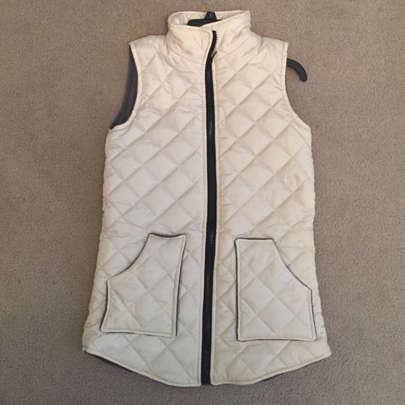 Cream Bubble Vest