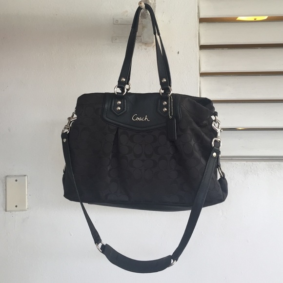 Large Black Coach