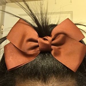 Maroon, Red, Brown Girly Hair Bow