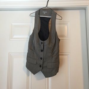 Herringbone fashion vest