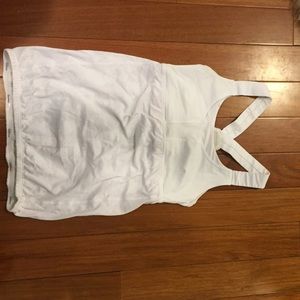 Lululemon White Workout Top