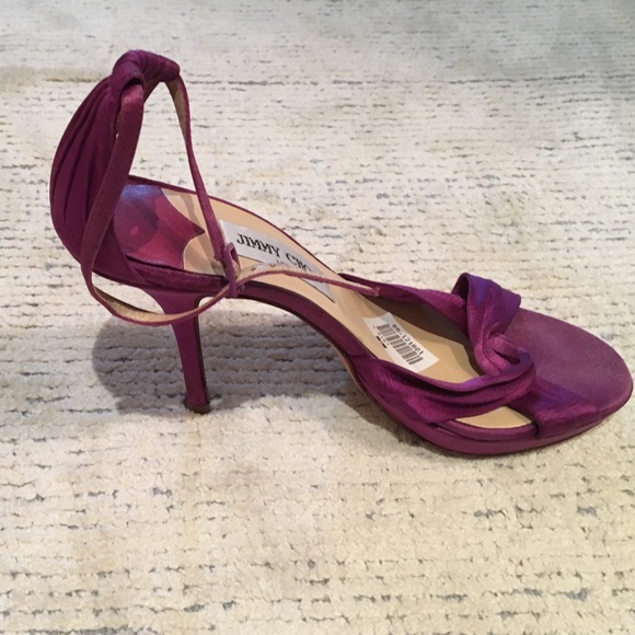 Jimmy Choo Magenta Heels - Picture 3 of 4