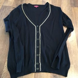 Black and Gold cardigan