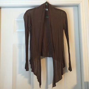 Light weight open front cardigan