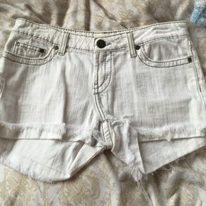 BKE White Shorts - Size 28 - Worn Once