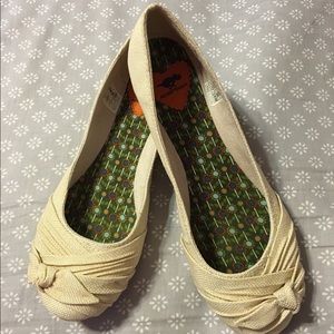 Rocket dog cream/beige flats