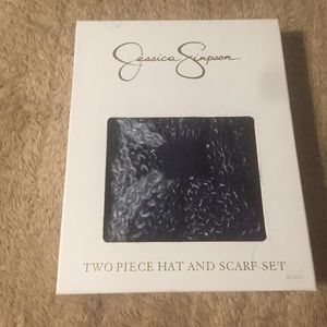 Jessica Simpson Head Wrap and Scarf Set