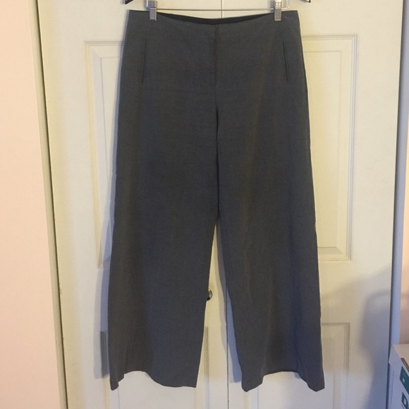 Express Stretch 11/12 Wideleg Pants - Picture 2 of 4