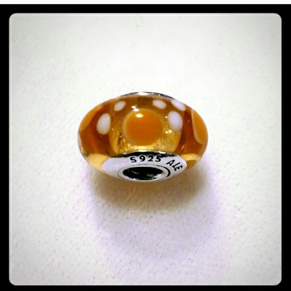 Authentic Gold Pandora Charm