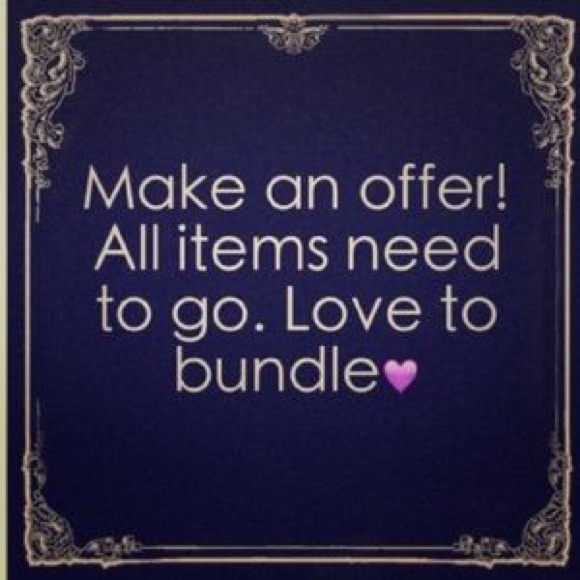 All reasonable offers excepted!!