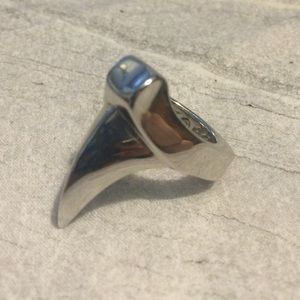 🌟Dominic Jones White Gold Claw Ring