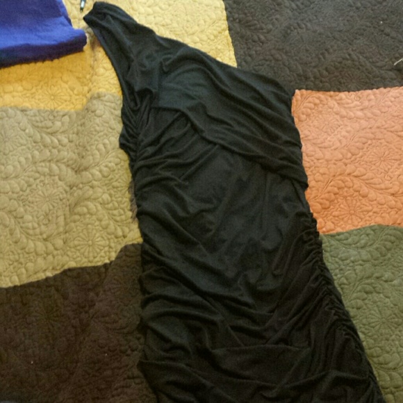 One armed Little black dress