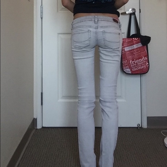PacSun Jeans - Skinny white denim jeans PacSun Jeans - Skinny white denim jeans