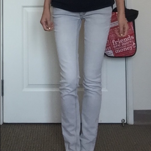 PacSun Jeans - Skinny white denim jeans PacSun Jeans - Skinny white denim jeans