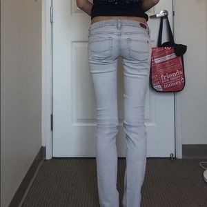 PacSun Jeans - Skinny white denim jeans PacSun Jeans - Skinny white denim jeans