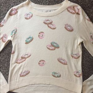 Lauren Conrad Donut Sweater