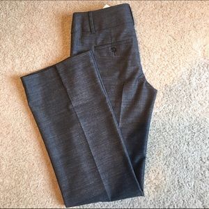 Work Dark Gray Marisa Trousers. LOFT