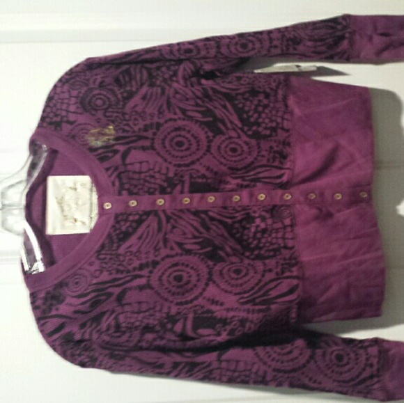 MARK ECKO RED CARDIGAN