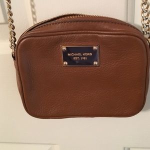 Small camel Michael Kors cross body