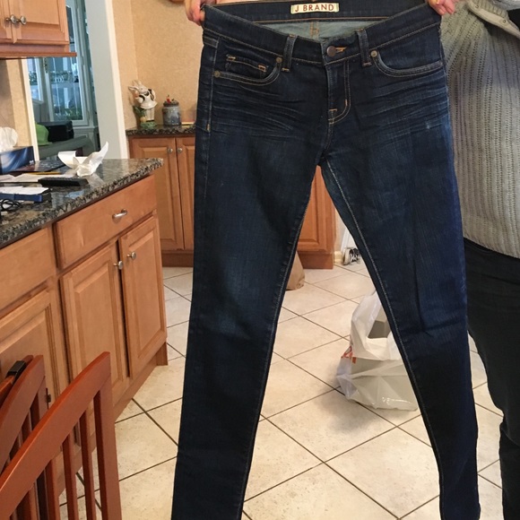 J Brand dark denim skinny jeans