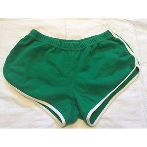 American Apparel Green Vintage shorts