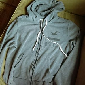 Zip up sweat shirt