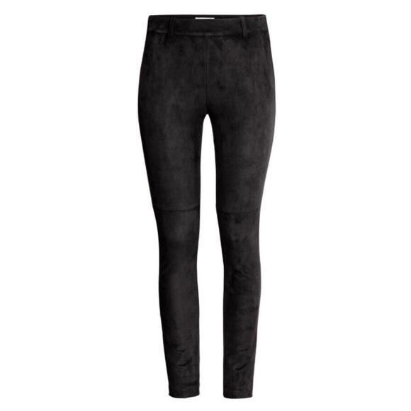 H&M Imitation Suede Pants